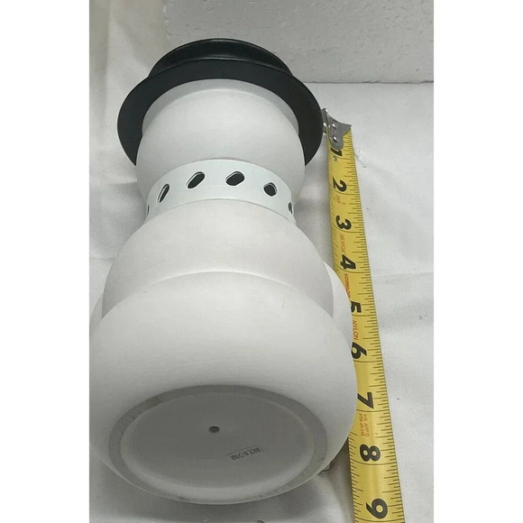 AromaGlow Home Fragrance Snowman Oil Lamp Holiday Living Fragrance Complete - Picture 8 of 16